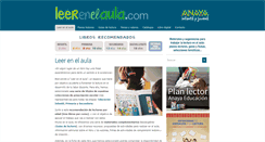 Desktop Screenshot of leerenelaula.com